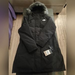 Womens northface artic parka jacket